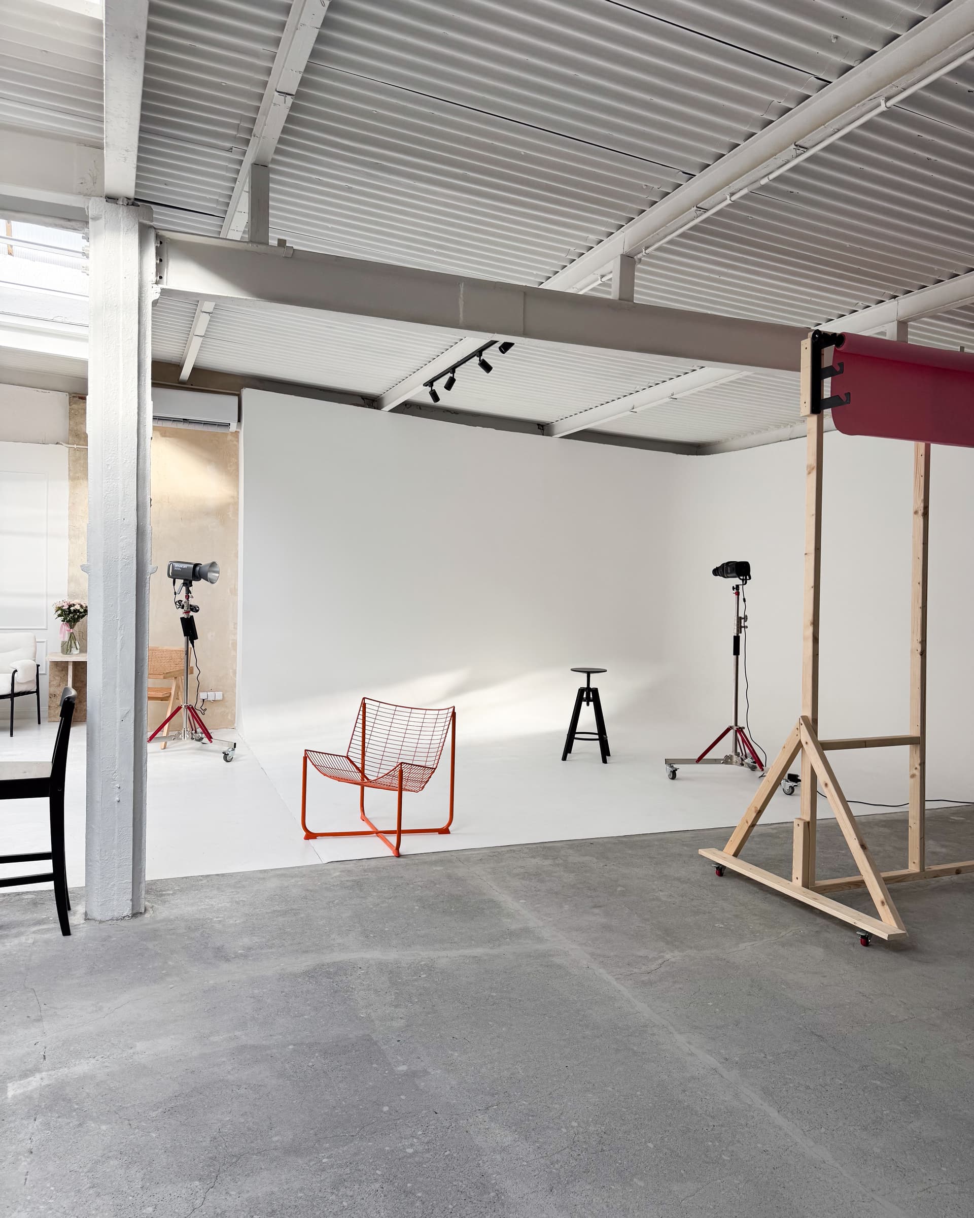 Wnętrze studia fotograficznego Świetlik